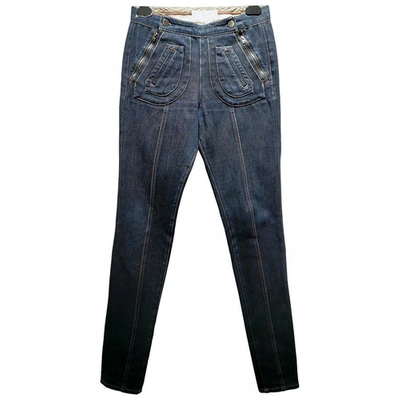 STELLA MCCARTNEY Pre-owned Slim Jeans In Navy