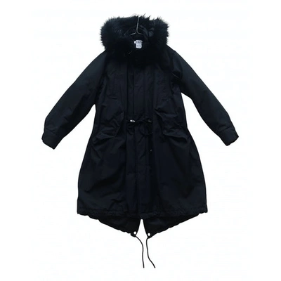 Pre-owned Hope Black Cotton Coat