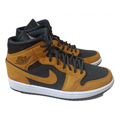 Pre-owned Jordan 1 High Trainers In Camel | ModeSens