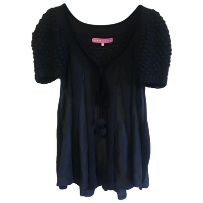 Pre-owned Manoush Wool Blouse In Black