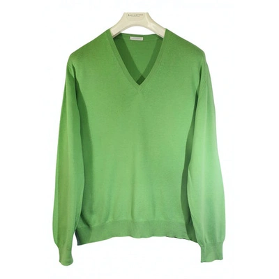Pre-owned Ballantyne Green Cotton Knitwear & Sweatshirts