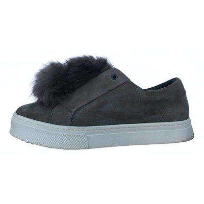Pre-owned Sam Edelman Trainers In Grey