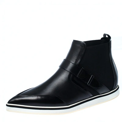 Pre-owned Nicholas Kirkwood Leather Boots In Black