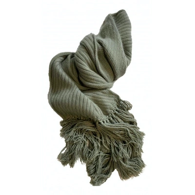 Pre-owned Bally Scarf In Green