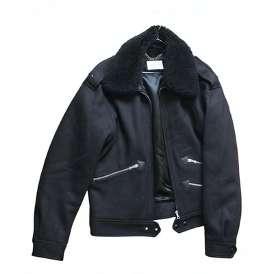 Pre-owned Sandro Black Wool Jacket