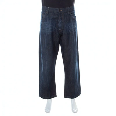 Pre-owned Hugo Boss Blue Denim - Jeans Trousers