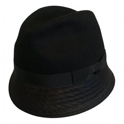 Pre-owned Bernstock Speirs Wool Hat In Black