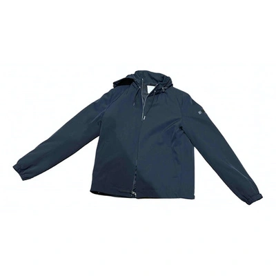 Pre-owned Sandro Jacket In Blue