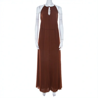 Pre-owned Elizabeth And James Brown Cotton Dress