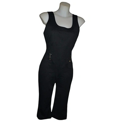 Pre-owned Fendi Black Jumpsuit