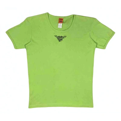 Pre-owned Jean Paul Gaultier Green Cotton T-shirts