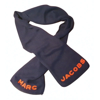 Pre-owned Marc Jacobs Blue Scarf