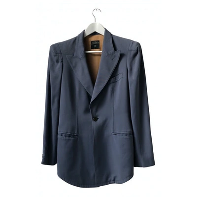 Pre-owned Jean Paul Gaultier Blue Jacket