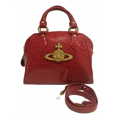 Pre-owned Vivienne Westwood Red Patent Leather Handbag