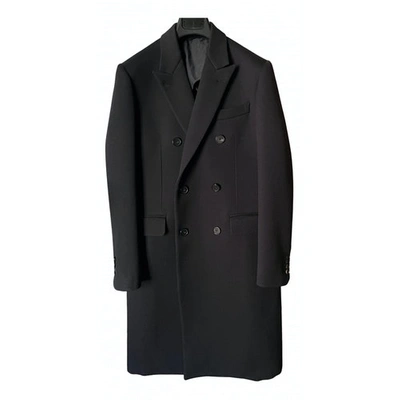 Pre-owned Bally Blue Wool Coat