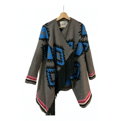 Pre-owned Bazar Deluxe Wool Jacket In Multicolour
