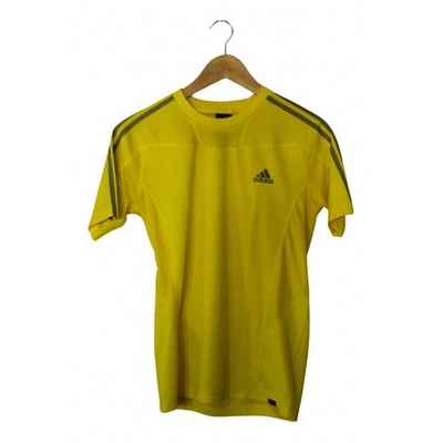 Pre-owned Adidas Originals Yellow T-shirts