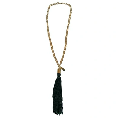 Pre-owned Marc Jacobs Long Necklace In Gold