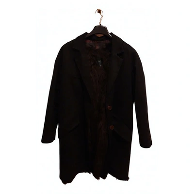 Pre-owned Jejia Black Faux Fur Coats