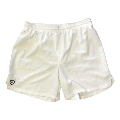 Pre-owned Nike White Polyester Shorts