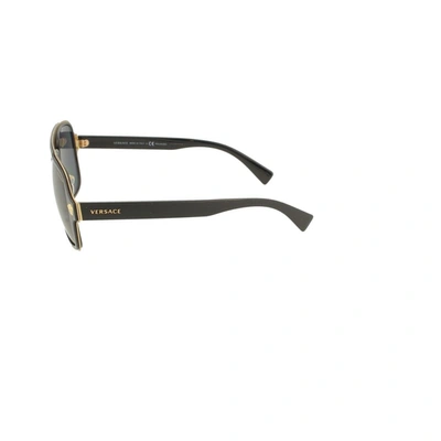 Shop Versace Sunglasses 2199 Sole In Grey