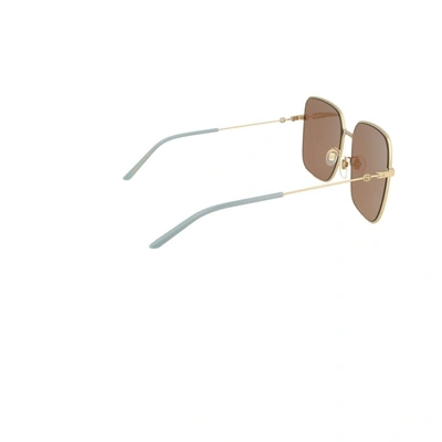 Shop Gucci Sunglasses Gg0443s In Neutrals