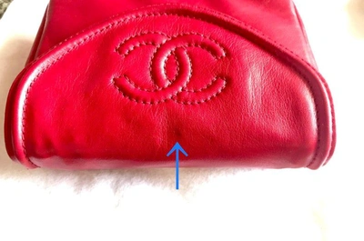 Pre-owned Chanel Red Fanny Pack