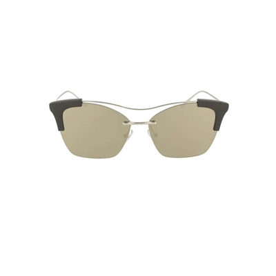 Shop Prada Sunglasses 21us Sole In Neutrals