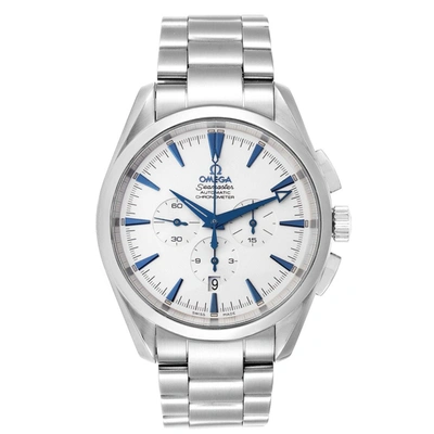 Shop Omega Seamaster Aqua Terra Xl Chronograph Watch 2512.30.00 Card In Not Applicable