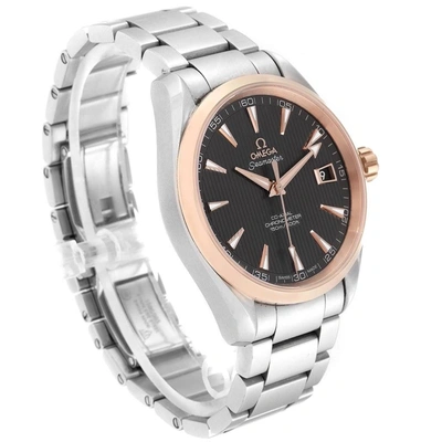 Shop Omega Seamaster Aqua Terra Steel Rose Gold Watch 231.20.42.21.06.002 In Not Applicable