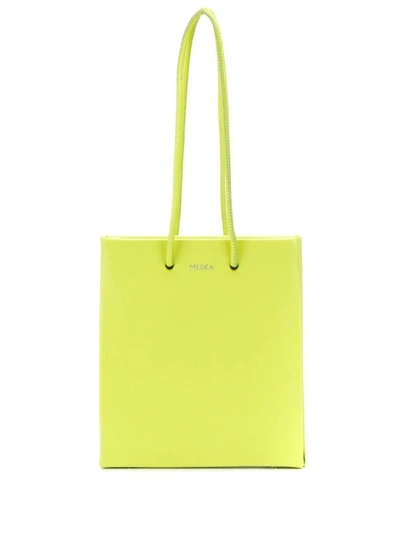 Shop Medea Small Prima Tote Bag In Yellow