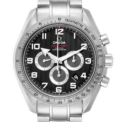 Shop Omega Speedmaster Broad Arrow Black Dial 321.10.44.50.01.001 Box Card In Not Applicable