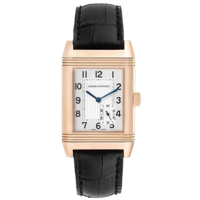 Shop Jaeger-lecoultre Reverso Grande Reserve Rose Gold Watch 301.24.20 Box Papers In Not Applicable