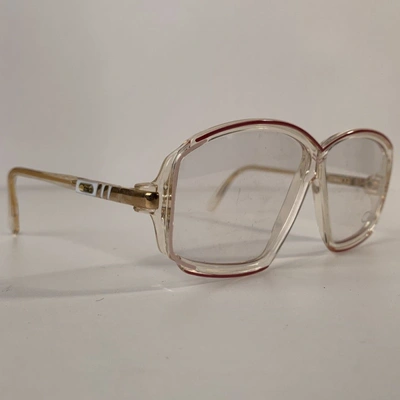 Pre-owned Cazal Vintage Unisex Eyeglasses Mod 153 Col 168 59mm West Germany In Grey