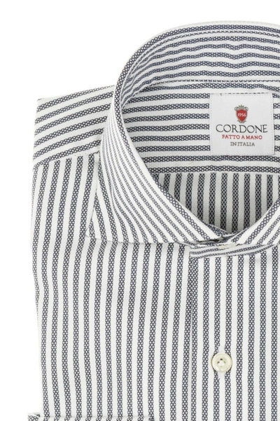 Shop Cordone1956 Nido Shirt Regular Shirt In Blue