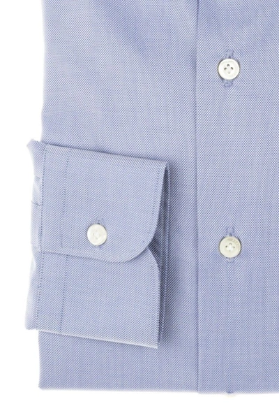 Shop Cordone1956 Classic Oxford Shirt Slim Fit In Blue