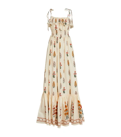 Shop Agua By Agua Bendita Floral Coco Maxi Dress