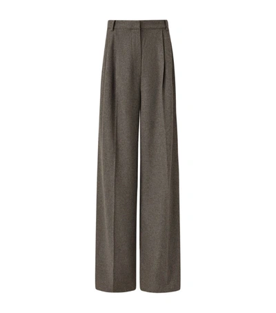 Shop Joseph Silk-wool Tima Flannel Trousers