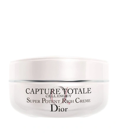 Shop Dior Capture Totale Super Potent Rich Cream (50ml) In White