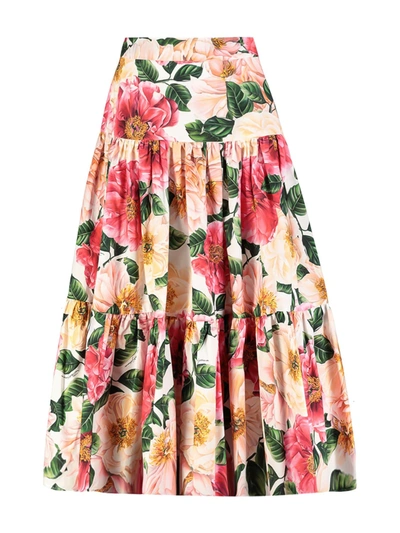 Shop Dolce & Gabbana Kids Skirt For Girls In Pink