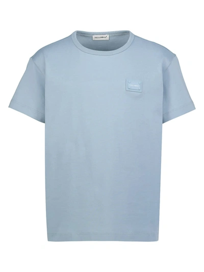 Shop Dolce & Gabbana Kids T-shirt For Boys In Blue