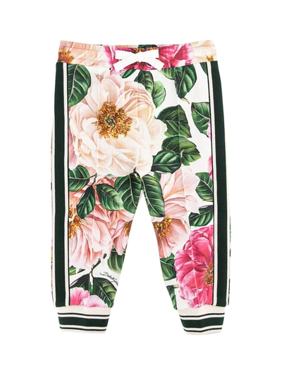 Shop Dolce & Gabbana Kids Sweatpants For Girls In Green