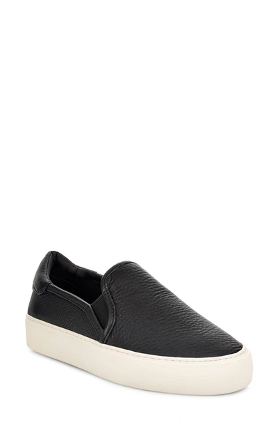 Shop Ugg ® Jass Slip-on Sneaker In Black Leather