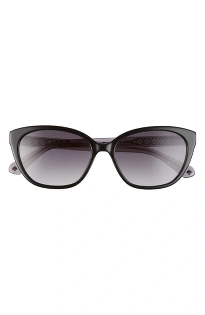 Shop Kate Spade Phillipa 54mm Gradient Cat Eye Sunglasses In Pink/ Grey Fuschia