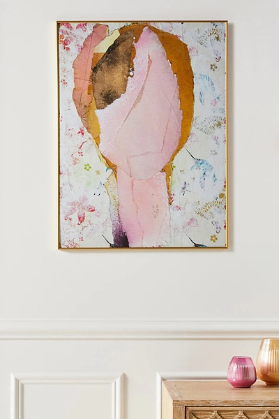 Shop Artfully Walls Dreamy Portrait Wall Art In Pink