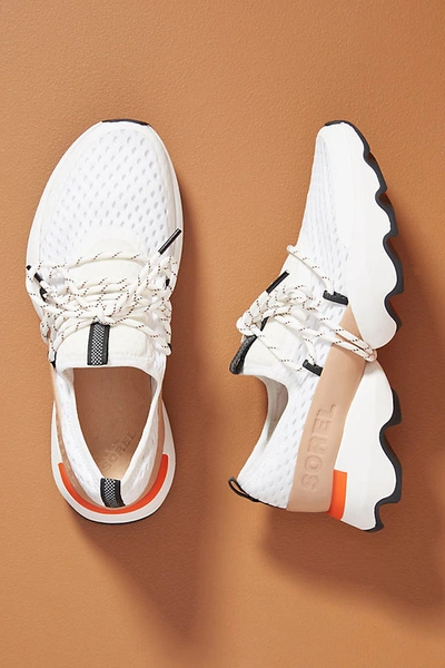 Shop Sorel Kinetic Impact Mesh Sneakers In White