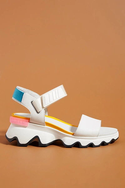 Shop Sorel Kinetic Sandals In White