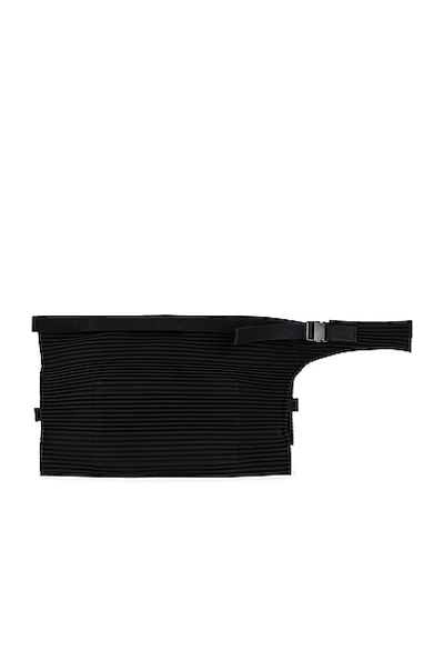 Shop Issey Miyake Pleats Easy Bag In Black