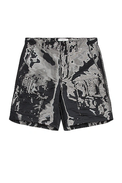 Shop Givenchy Multipocket Shorts In Black