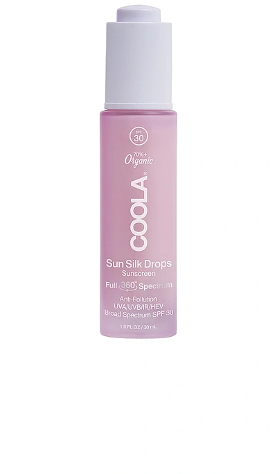Shop Coola Sun Silk Drops Organic Face Sunscreen Spf 30 In N,a